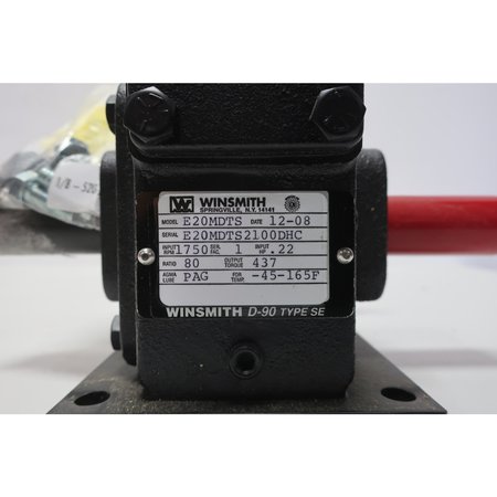 Winsmith SPEED 5/8IN 1IN 80:1 OTHER GEAR REDUCER E20MDTS